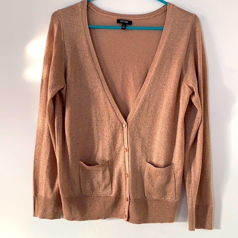 APT.9 BUTTONED DOWN WOMEN CARDIGAN SIZE M